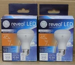 Ge Reveal 45w Dimmable R20 Led Indoor Floodlight Bulb 310 Lumens 45678 Set Of 2. Fixed Price $18.00.