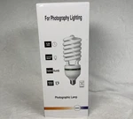 Photo Studio Light Bulb 85w 5500k Daylight Balanced Spiral Cfl New In Box. Fixed Price $24.99.