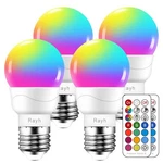 Color Changing Light Bulb, Rgb Led Bulbs With Remote Control, Dimmable .... Fixed Price $43.97.