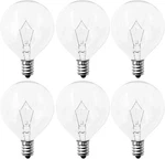 40 Watt E12 Candelabra Base Round Bulbs,g50 Light Bulb. Fixed Price $15.65.