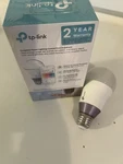 2 Tp-link Smart Wi-fi Led Bulb 60w Equivalent Bulb, White, Dimmable New. Fixed Price $40.00.
