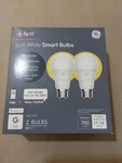 Led A19 Ge Soft White Smart Bulbs 2 Pack Dimmable 760 Lumens. Fixed Price $16.99.