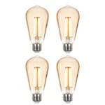 Create Warm Ambiance Instantly - Dimmable Edison Bulbs 4 Pack. Fixed Price $28.99.