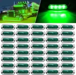Alfu 40pcs Green Dc 12-24v Led Trailer Side Marker Lights Front Rear 40green. Fixed Price $81.43.