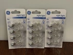 Ge 20572 C7 Night Light Bulbs 4w Clear E12 Candelabra Base 12 (3 Packs). Fixed Price $26.85.