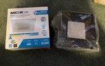 Nicor 4 In. Square Led Downlight Retrofit Kit In 2700k Black. Fixed Price $59.99.
