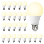 Degnju 24 Pack Led Light Bulbs Soft White 2700k, 60 Watt Equivalent Bulbs.... Fixed Price $34.87.