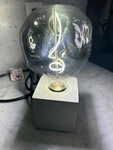 Feit Table Lamp Cube Cement Base. Fixed Price $49.99.