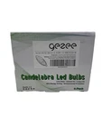 Gezee 12w Led Candelabra Light Bulb 4 Pack Non-dimmable E-12. Fixed Price $20.00.