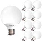 Sunco 8 Pack G25 Light Bulbs, Vanity Globe Bathroom Bulb, 450 Lm, 3000k.... Fixed Price $36.79.