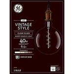 Ge Vintage Led 40-watt Eq G63 Warm White Dimmable Globe Light Bulb 93099993. Fixed Price $28.77.