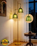 Acohook 2 Green Floor Lamp Gold. Fixed Price $94.99.