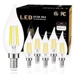 Golspark E12 Candelabra Led Bulb 6 Count (pack Of 1), C35 4000k Daylight. Fixed Price $24.24.
