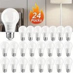 4/6/12/24pack A19 Led Bulbs 15w 100w Equivalent Daylight 5000k, E26 Base 120v. Fixed Price $32.99.