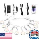 Aiboo Linkable Under Cabinet Led Lighting 12v Dimmable Puck Lights Wireless Rf R. Fixed Price $98.83.