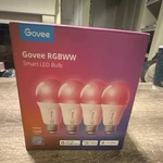 Govee H6006 E26 Rgbww Smart Led Bulb 9w 1000 Lumens 4-pack Google Alexa. Fixed Price $35.99.
