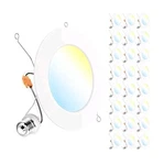 Sunco 24 Pack Retrofit Led Recessed Lighting 6 Inch, Can Lights For Ceiling, .... Fixed Price $75.95.