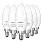 Shinestar E12 Led Candelabra Light 6 Count (pack Of 1), Daylight White 5000k. Fixed Price $17.37.