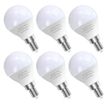 Nwt Gosche 6 Pack Bright Ceiling Fan Light Bulbs, 60 W Equivalent, E12 Led Bulb. Fixed Price $17.04.