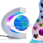 Poojaed Magnetic Levitating Floating Globe Lamp With Multicolor Led Lights, Cool. Fixed Price $55.54.