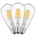 Crlight 6w Led Edison Bulb 3200k Soft White 70w Equivalent 700 Lm Dimmable, E.... Fixed Price $35.73.