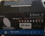 Ensenior 6-pk 4" Ultra Thin Led Recessed Ceiling Light Junction Box 120v. Fixed Price $39.99.