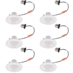 E Energetic Lighting 4 In. Led Smooth Downlight Cct-selectable Retrofit (6-pack). Fixed Price $34.95.