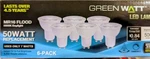 Green Watt Led Lamp 50 Mr16 5000k Daylight Uses Only 7 Watts Box Of 6. Fixed Price $14.00.