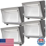 Litezone Glass Lens Wall Pack 120w Led Light Dusk-to-dawn Photocell. Fixed Price $309.25.