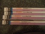 Lot Of 4 Sylvania F13t5/cw F13t5 Cw 13w Cool White 21" Bulbs Nos Lb. Fixed Price $19.99.