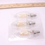 (3-pk) Ecosmart Dimmable Led Vintage Edison Light Bulb Soft White 60w. Fixed Price $7.17.