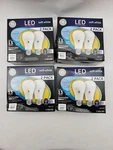 Lot Of 4 Ge Lighting 67591 10 Watt Soft White Led Dimmable Light Bulb 2 Pack. Fixed Price $21.99.