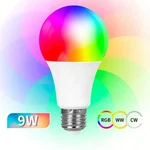 E27 Smart Led Bulb 18w 15w 9w Tuya Bluetooth Compatible Rgb Lamp With App. Fixed Price $26.99.