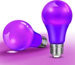 Led Purple Light Bulb Colored Bulbs 2 Pack. Fixed Price $11.76.
