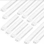 Parnoarck T8 Led Bulbs 4 Foot Fluorescent Light 48 Inch Ty A+b,24w. Fixed Price $77.93.