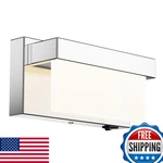 Lightinn 8" Led Wall Sconce, Chrome, On/off Switch, 4000k, 12w, Dimmable. Fixed Price $76.49.