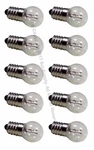 Pack Of 10 E10 Miniature Screw Base Light Bulbs, 6.3v 0.5a Sci-supply Genuine. Fixed Price $8.49.