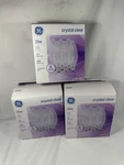 18 Ge 25w Clear B10 Blunt Tip Candelabra Base Light Bulbs 3 Boxes- Crystal. Fixed Price $67.95.
