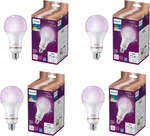 Smart 100w A23 Led Light Bulbs 4-pack - Connects To Your Wi-fi E26- Control Wi. Fixed Price $167.11.