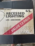 Feit Br 40 65w Indoor Flood Light Bulbs White Pack Of 12 Alt To Phillips Brand. Fixed Price $69.99.