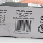 (2-pk) Feit Candelabra Ceiling Fan Led Light Bulb Dimmable White 60w. Fixed Price $6.29.