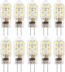 G4 Led Bulb, 12v Bi Pin 10 Count (pack Of 1), Daylight White 6000k. Fixed Price $36.04.