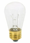 Satco S3965 130v Medium Base 11-watt S14 Light Bulb, Clear. Fixed Price $26.02.