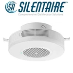Silentaire 8 In. Canless Integrated Led Light Plasma Air Disinfection Fan. Fixed Price $22.99.