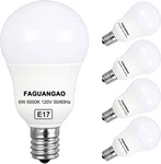 Faguangao E17 Intermediate Base Led G14 Bulbs, 6w 60w Equivalent, 5000k Daylight. Fixed Price $22.17.