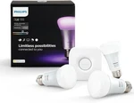*new* Philips Hue White And Color Ambiance Starter Kit(3x A19 Bulbs + 1x Bridge). Fixed Price $111.11.