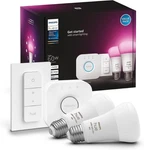 Philips Hue Smart Light Starter Kit - Includes (1) Bridge, Dimmer Switch .... Fixed Price $183.70.