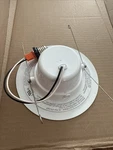 Ge Reveal 6" Led Recessed Floodlight Dimmable 65w Replacement 8w Medium Sealed. Fixed Price $8.99.