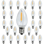 Myemitting C7 E12 Led Night Light Bulbs, Replacement Plastic 2200k 25p. Fixed Price $20.08.