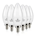 Hansang Led Candelabra Bulbs 6 Watt 60 Equivalent,daylight 5000k,600lm. Fixed Price $19.16.